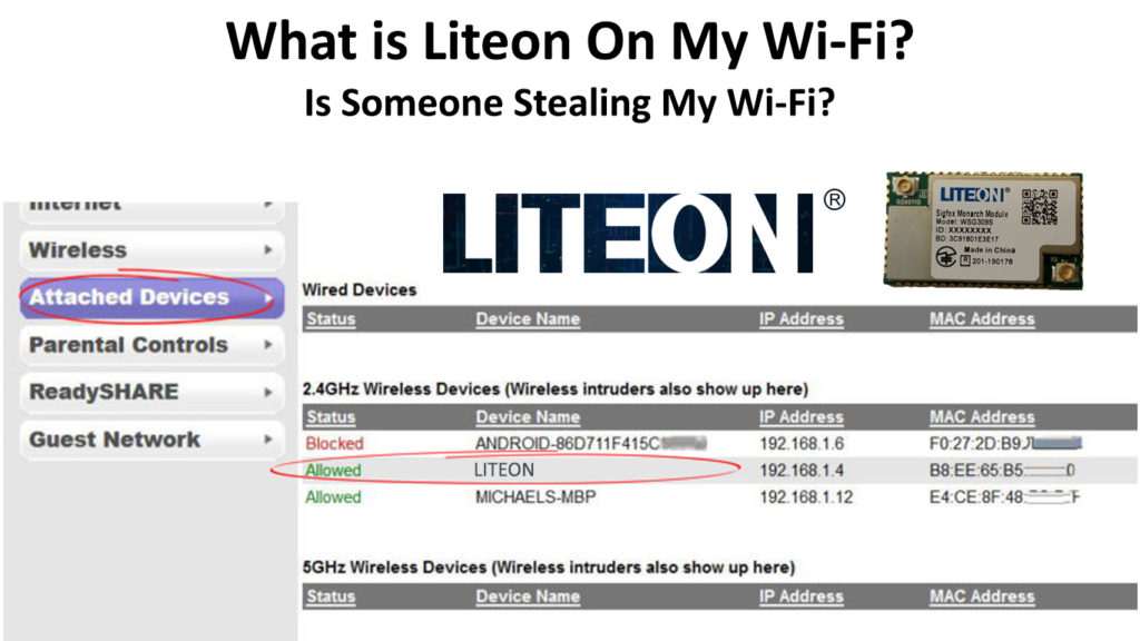  Что такое Liteon на моем Wi-Fi? (Неизвестные устройства, подключенные к моему Wi-Fi)