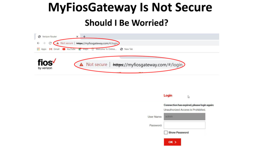  MyFiOSGateway no es seguro (¿Debería preocuparme?)