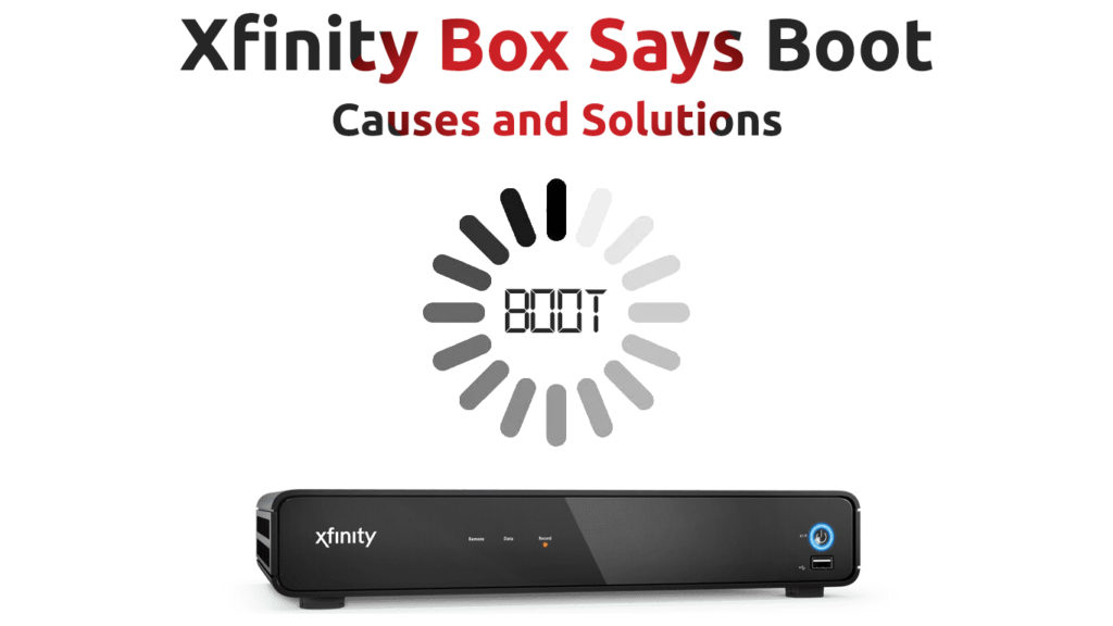  Xfinity Box Dice Boot (Causas y Soluciones)