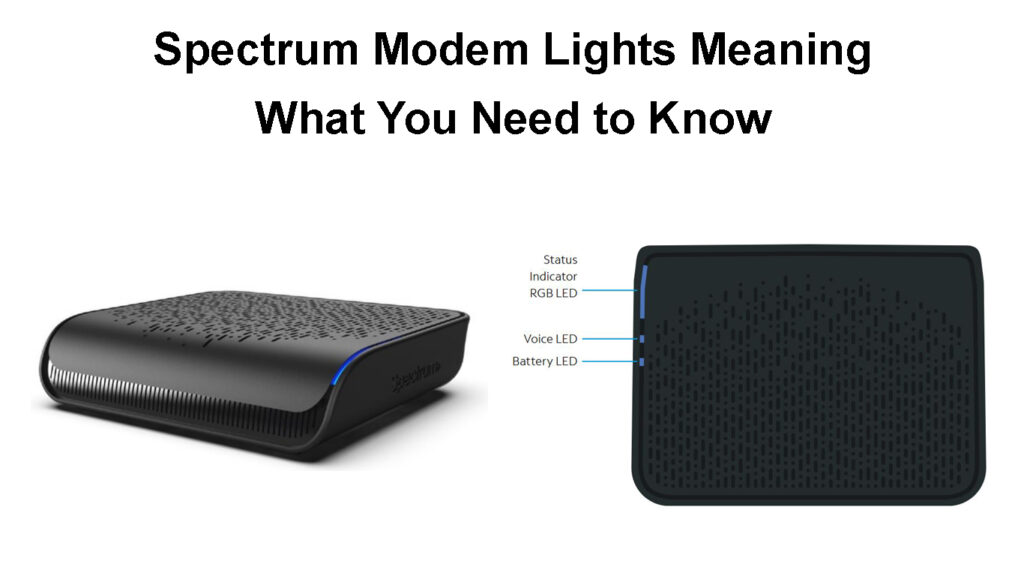 Spectrum Modem Lights အဓိပ္ပါယ် (သင်သိရန်လိုအပ်သည်များ)