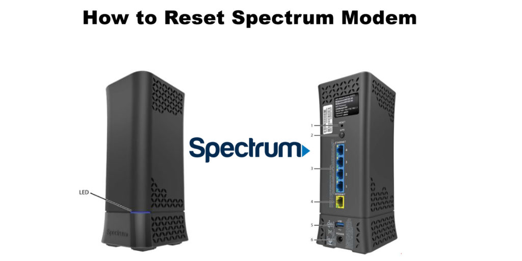  ¿Cómo restablecer el módem Spectrum?