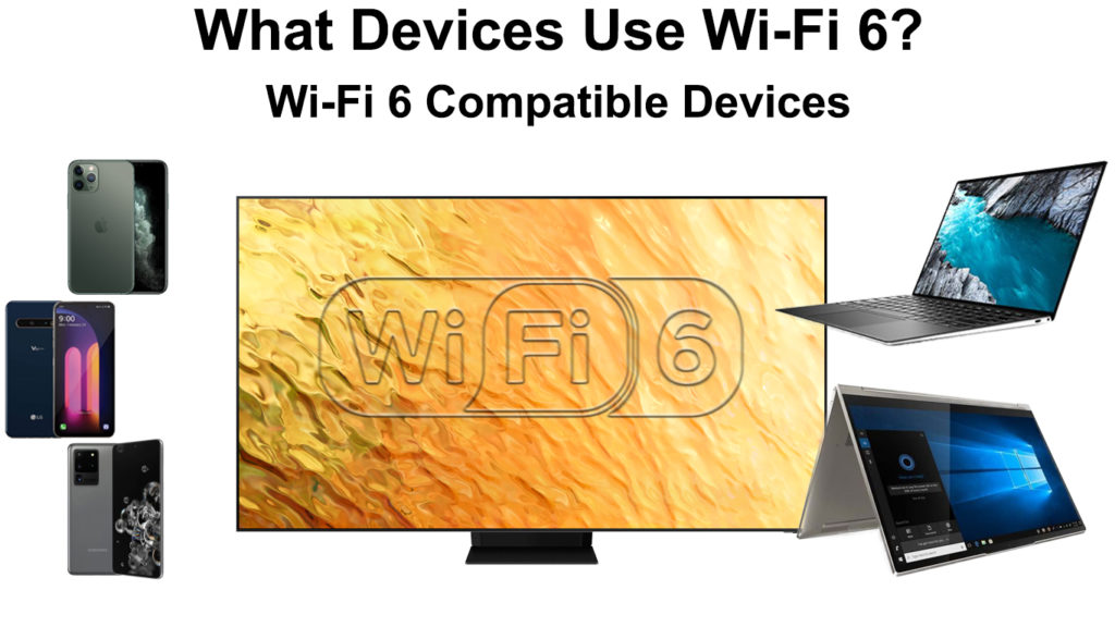  ¿Qué dispositivos utilizan Wi-Fi 6? (Dispositivos compatibles con Wi-Fi 6)