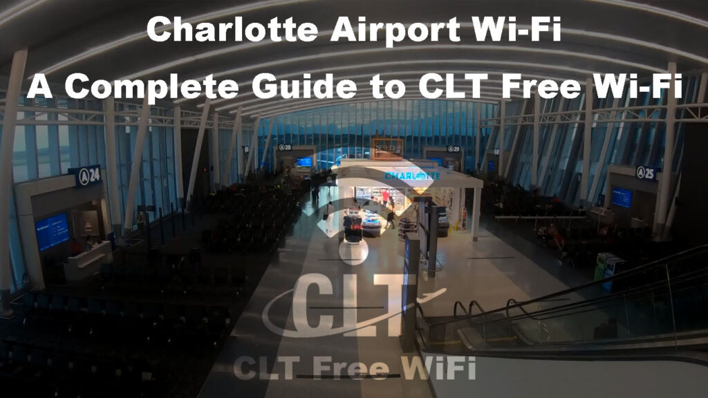  Wi-Fi en el aeropuerto de Charlotte (Guía completa del Wi-Fi gratuito en CLT)
