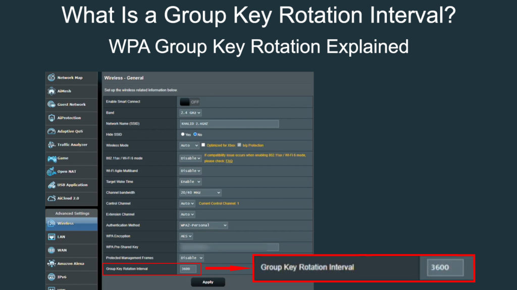  ¿Qué es el intervalo de rotación de claves de grupo? (Explicación de la rotación de claves de grupo WPA)